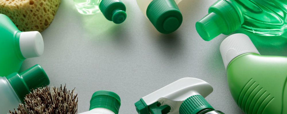 Flacons, pulvérisateurs chiffonnettes microfibre balai éponges et Produits certifiés bio 